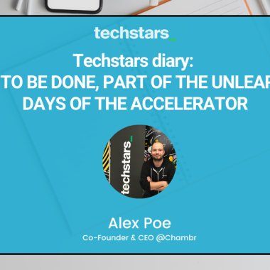 Techstars Diary: Jobs to be done, part of the unlearning days of the program