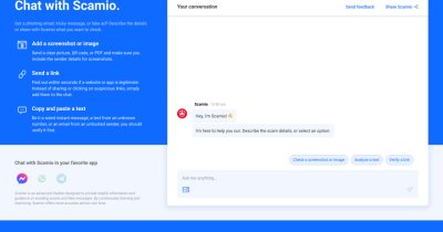 Bitdefender lansează Scamio, chatbot-ul care te protejează de fraudele online