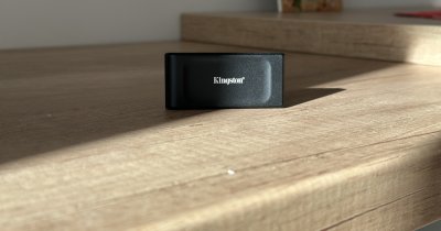 REVIEW Kingston XS1000 - un SSD portabil foarte mic pentru creatori de conținut