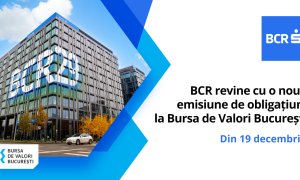 BCR, emisiune de obligațiuni de 1 miliard de lei la BVB