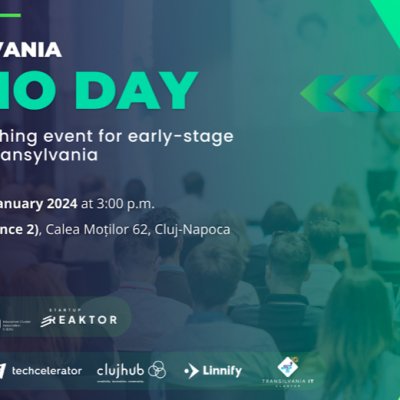 Zece startup-uri pe scenă în fața investitorilor la Transilvania Demo Day