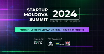Startup Moldova Summit - ecosistemul tech din Moldova se reunește pe 14 martie