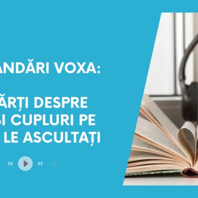 Recomandări Voxa: cinci cărți despre relații și cupluri pe care să le asculți