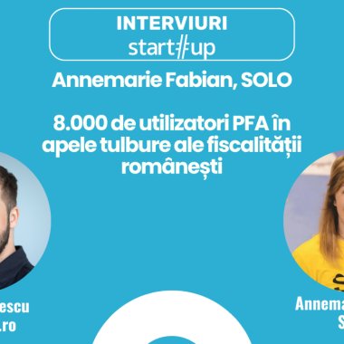 Annemarie Fabian, SOLO: Contabilul PFA-urilor a ajuns la 8.500 de utilizatori