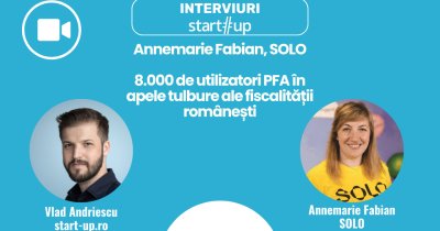 Annemarie Fabian, SOLO: Contabilul PFA-urilor a ajuns la 8.500 de utilizatori