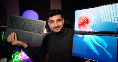 REVIEW Asus ZenBook Duo - de ce ai nevoie de un laptop cu două ecrane