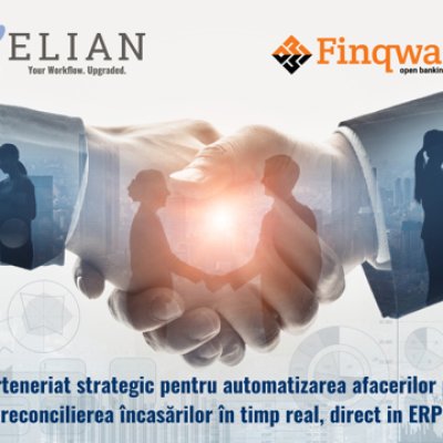 Finqware, integrare cu o soluție ERP oferită de Elian Solutions