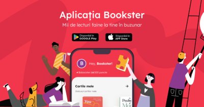 Bookster lansează aplicația de mobil: lecturi la un click distanță