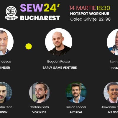 Startup Europe Week București: AMA cu reprezentanții fondurilor de investiții