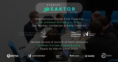 Peste 100 de mentori internaționali pentru participanții de la Startup Reaktor