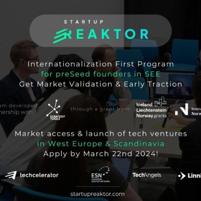 Peste 100 de mentori internaționali pentru participanții de la Startup Reaktor