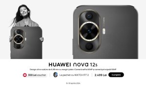 Huawei lansează telefonul nova 12s. Cameră de selfie bună, procesor din 2021