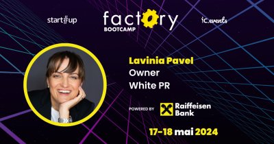 Mentorii Factory Bootcamp - Lavinia Pavel: cum să creezi o poveste cu afacerea