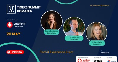 Noi speakeri se alătură Tigers Summit pe 28 mai - celebrăm antreprenoriatul
