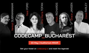 Codecamp: experți care au redefinit dezvoltarea software vin la București