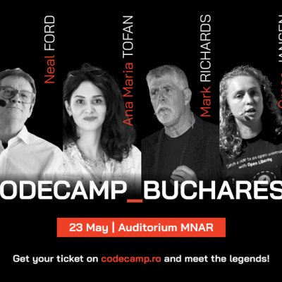 Codecamp: experți care au redefinit dezvoltarea software vin la București