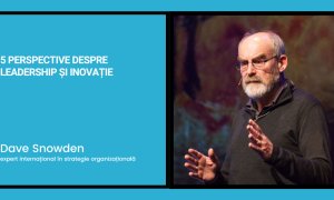5 perspective despre leadership&inovație pe care le-am aflat de la Dave Snowden