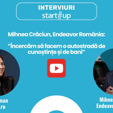 Mihnea Crăciun, Endeavor: ”Facem o autostradă de cunoștințe și de bani”