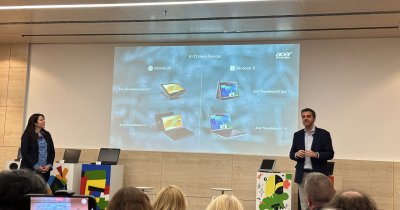 Acer dezvăluie o cameră care face imagini 3D și laptop-uri cu AI