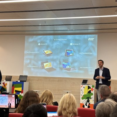 Acer dezvăluie o cameră care face imagini 3D și laptop-uri cu AI