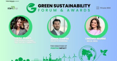 Green Sustainability Forum 2024: experți UE și Deloitte, printre speakeri