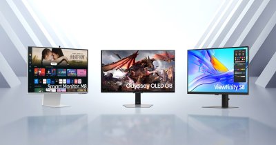 Samsung dezvăluie noile monitoare Odyssey OLED, Smart Monitor și ViewFinity