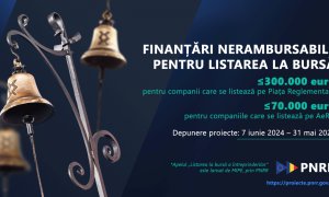 Finanțări nerambursabile de 300.000 euro ca să-ți listezi firma pe bursă