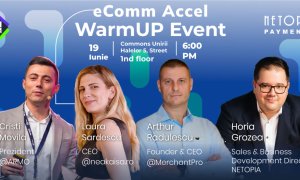 Evenimentul de lansare al programului eComm Accel pentru afaceri de ecommerce