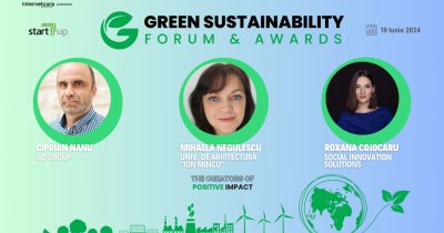 Experți în mobilitate, strategii de sustenabilitate vin la Green Sustainability Forum
