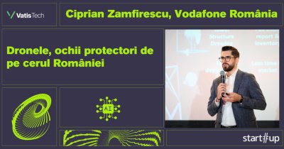 Ciprian Zamfirescu, Vodafone:  Dronele, ochii protectori de pe cerul României