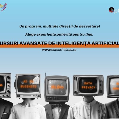 Universitatea Româno-Americană organizează cursuri postuniversitare de formare în AI
