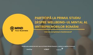Participă la primul studiu despre wellbeing-ul mintal al antreprenorilor români