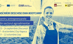 EWA Bootcamp pentru antreprenoare din agrifood: workshop-uri în 3 orașe