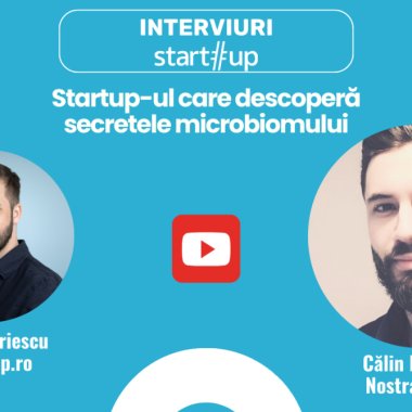 🎦 10 ani de suferință care au dus la startup-ul care studiază microbiomul