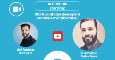 🎦 10 ani de suferință care au dus la startup-ul care studiază microbiomul