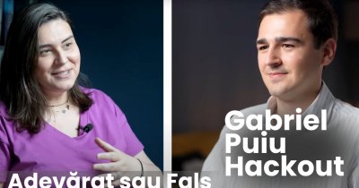 Gabriel Puiu la "Adevărat sau Fals": "Nu lăsați frica să vă copleșească pe net"