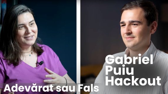 Gabriel Puiu la "Adevărat sau Fals": "Nu lăsați frica să vă copleșească pe net"