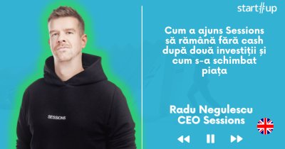 🎥 Radu Negulescu, Sessions: Cum a ajuns startup-ul fără cash și ce urmează?