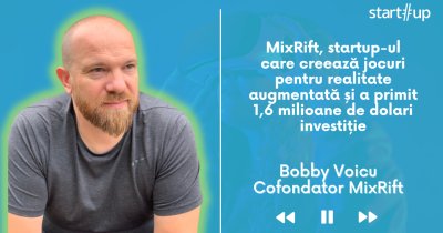 🎥 Cum l-a convins realitatea augmentată pe Bobby Voicu să revină la startup-uri