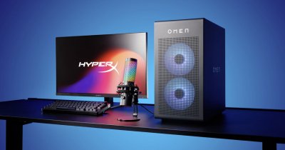 HP anunță un nou desktop personalizabil OMEN și periferice HyperX la Gamescom