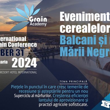 Fundamentele pieței cerealelor din Balcani și de la Marea Neagră și tendințe comerciale la Grain Academy 2024