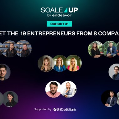 Scale Up by Endeavor: opt companii românești întră în prima cohortă