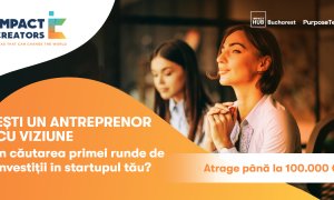 Accelerator cu investiție de 100.000 € lansat de Impact Hub Bucharest și Purpose Tech