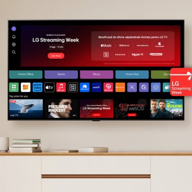 LG sărbătorește 10 ani de webOS cu oferte și reduceri