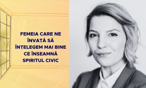 Femeia care ne învață să înțelegem mai bine ce înseamnă spiritul civic