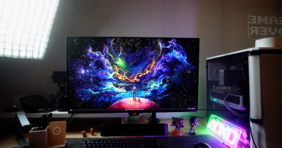 REVIEW ASUS PG32UCDM - monitor bun la toate (gaming, editare video, office)