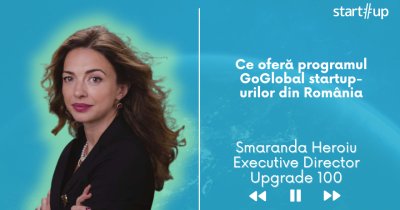 Smaranda Heroiu, Upgrade 100: De ce să se înscrie startup-urile la Go Global!