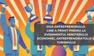 Antreprenori premiați de Minsterului Economiei, Antreprenoriatului și Turismului