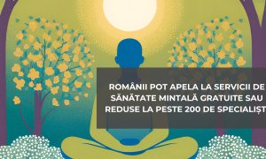 Românii pot apela la servicii de sănătate mintală gratuite sau reduse