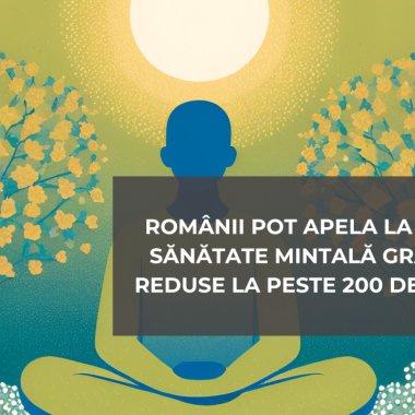 Românii pot apela la servicii de sănătate mintală gratuite sau reduse